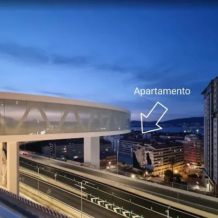 Estudio Vigo Centro Con Parking Daire